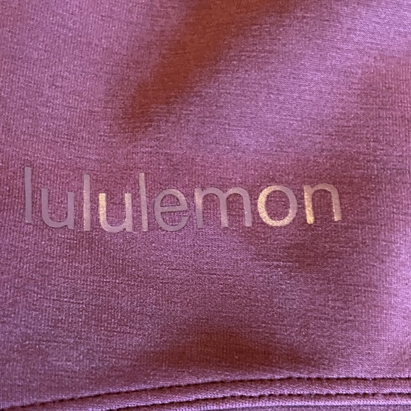Women's Lululemon Plum/ Purple Sueded feel sweatshirt, 4 - Picture 4 of 4